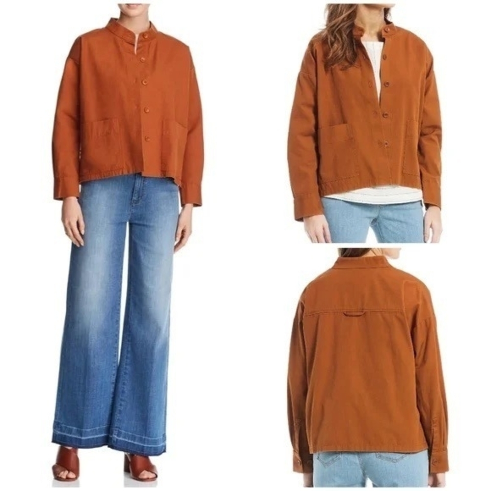 Eileen Fisher Musk Canvas Jacket
